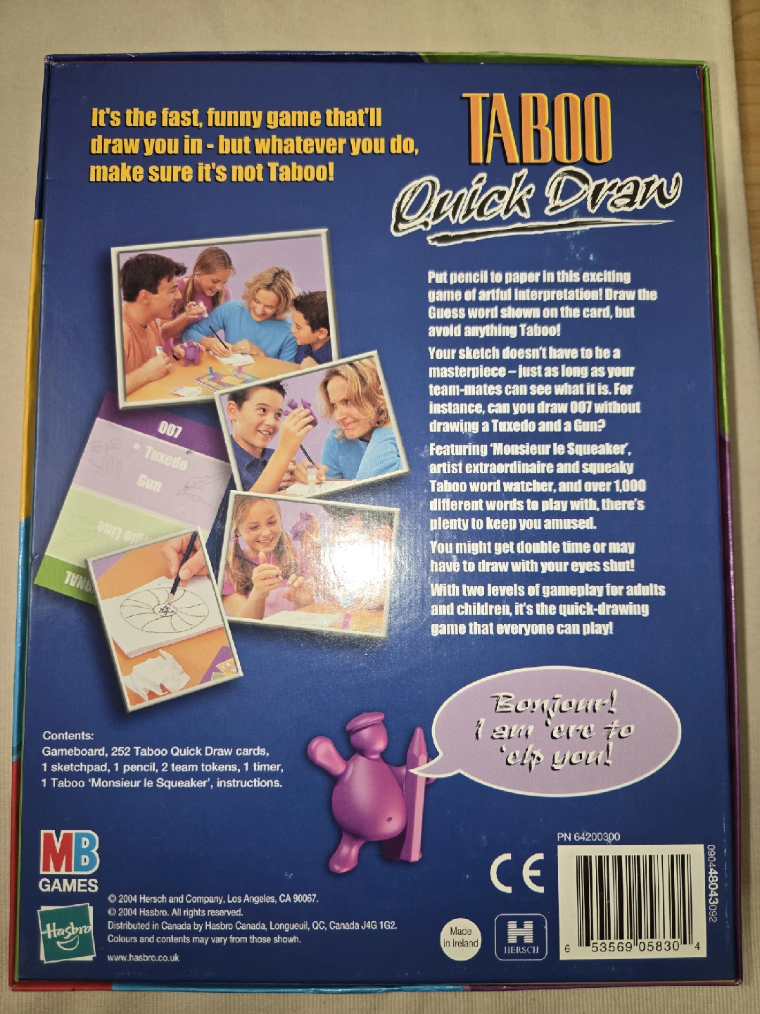 Taboo Quick Draw Board Game - photo 2