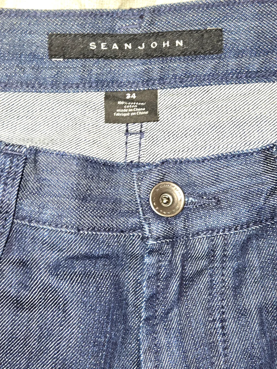 Vintage Mid 2000's Sean John Jeans Men's Size 34 BRAND NEW image indicator(6)