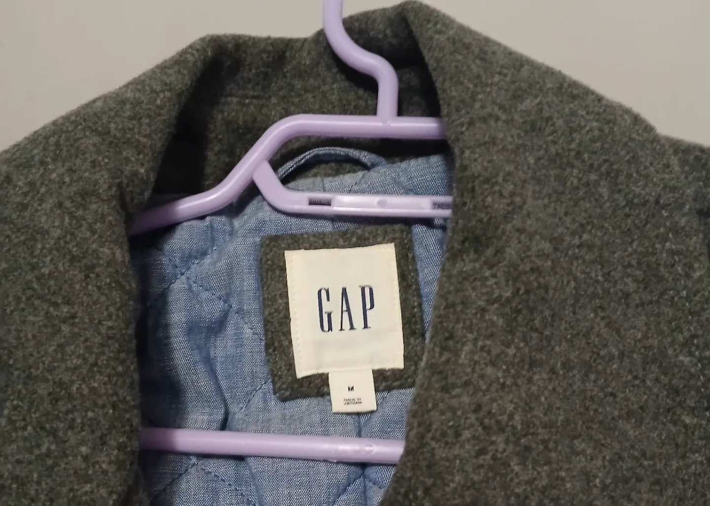 GAP Wool Blend Pea Coat - Size M image indicator(2)