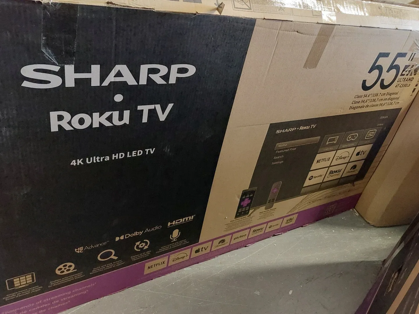 SHARP Roku TV 4K SMART UHD image indicator(7)