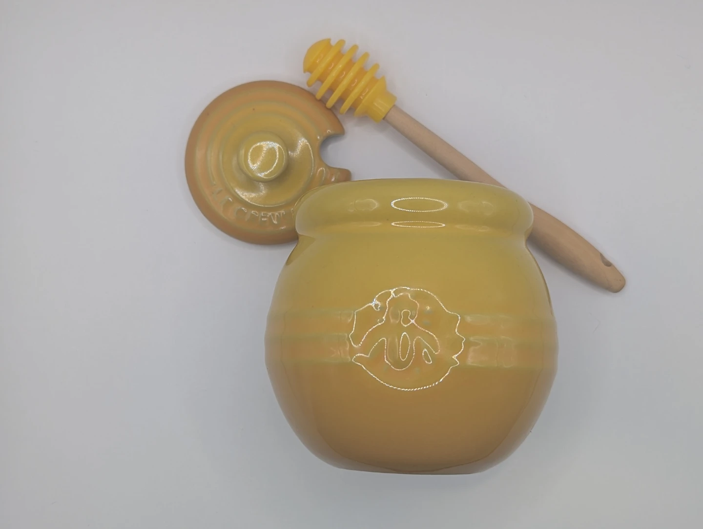 Le Creuset Stoneware Honey Pot – 16 oz (with Dipper) - photo 3