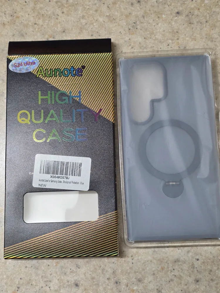 New Aunote S24 Ultra Case - Blue