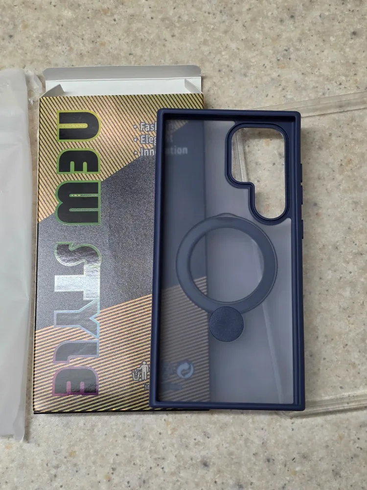 New Aunote S24 Ultra Case - Blue image indicator(4)