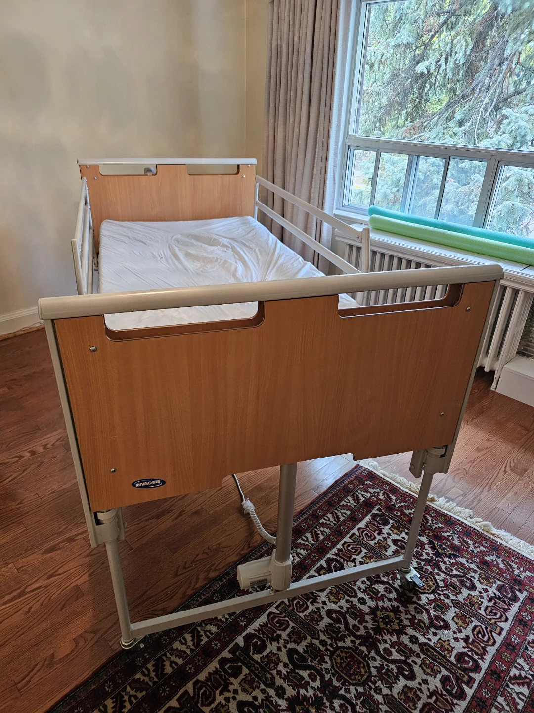 Invacare Adjustable Hospital Bed
