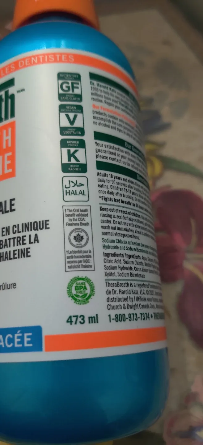 TheraBreath Oral Rinse - Mild Mint & Icy Mint x2 image indicator(4)