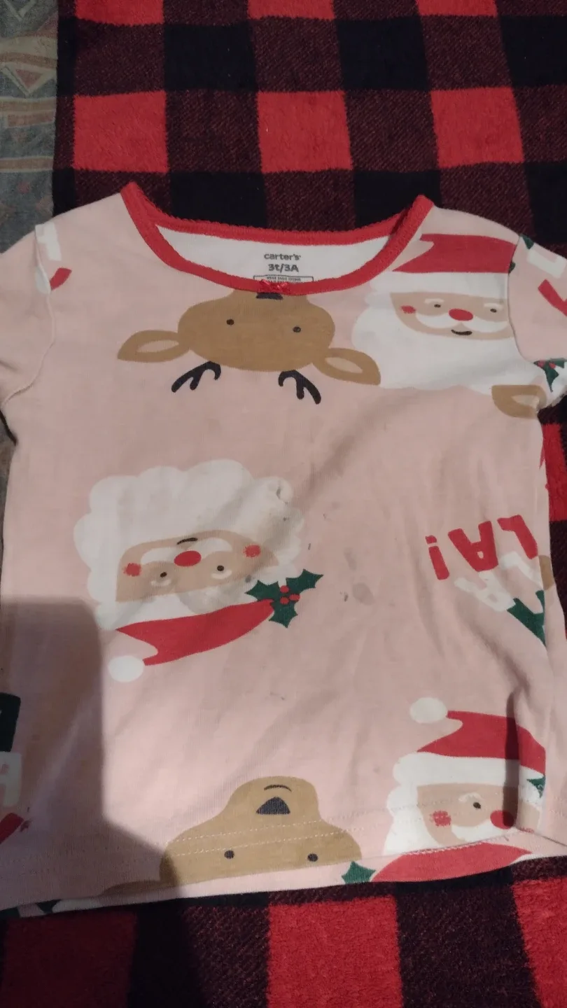 Carter's 3T/3A Christmas Pajamas image indicator(2)