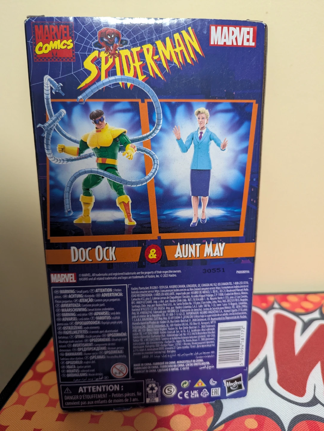 Marvel Spider-Man Doc Ock & Aunt May Action Figures - photo 3