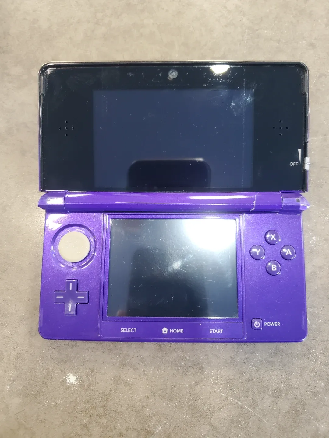 Nintendo 3DS Purple Handheld Console image indicator(2)