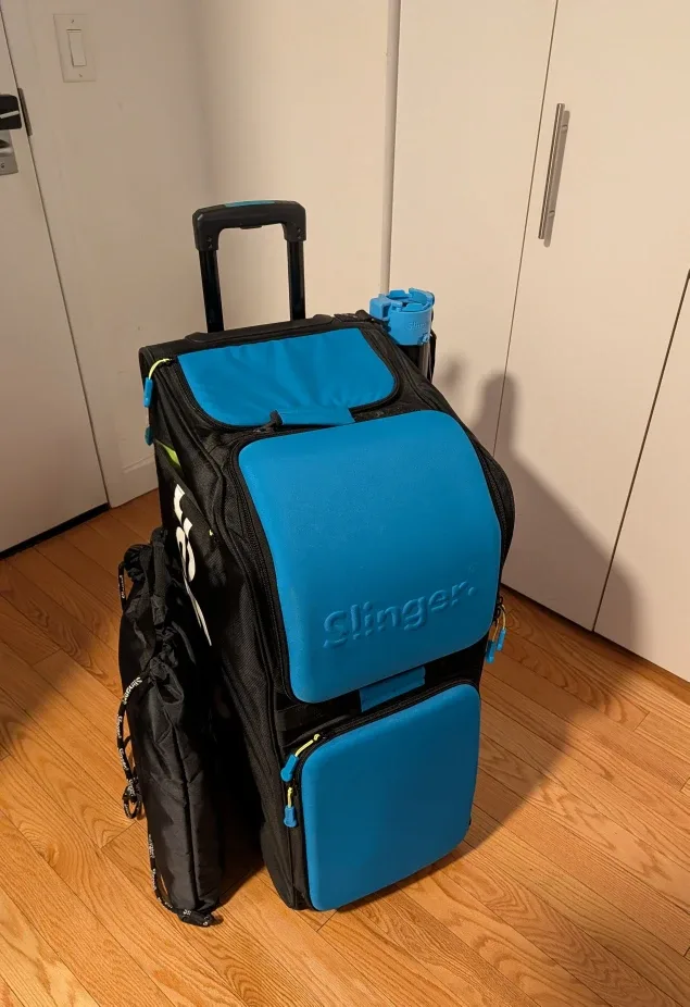 Slinger Slam Pack Tennis Ball Launcher Bag