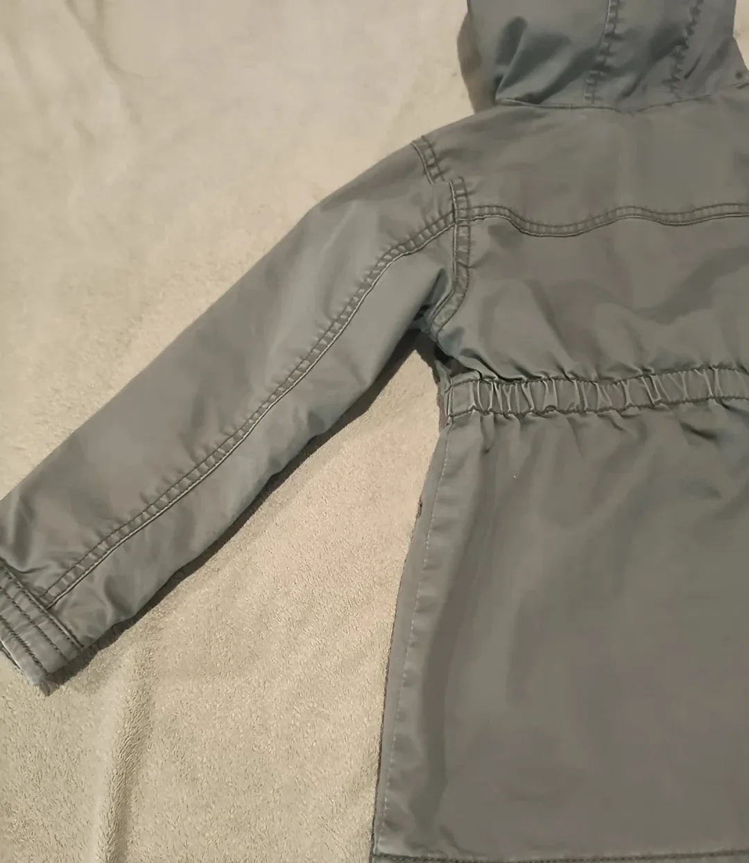 Old Navy 5T Olive Green Hooded Jacket image indicator(9)