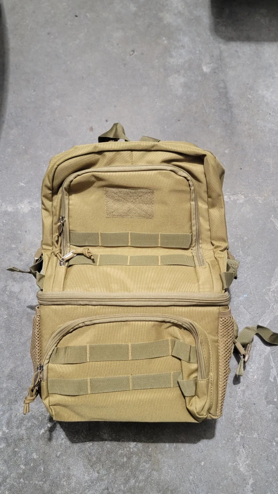 Tan Tactical Lunch Backpack