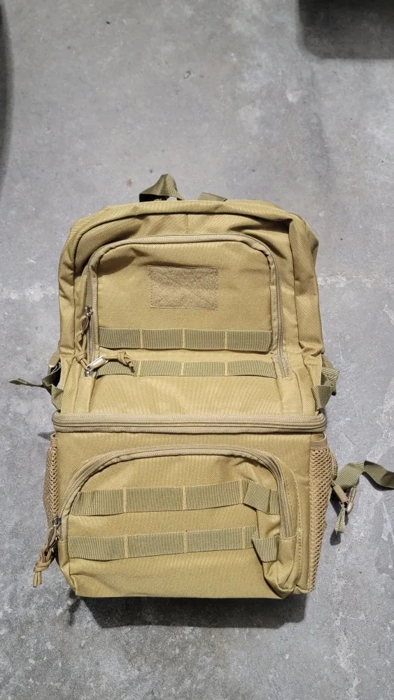 Tan Tactical Lunch Backpack