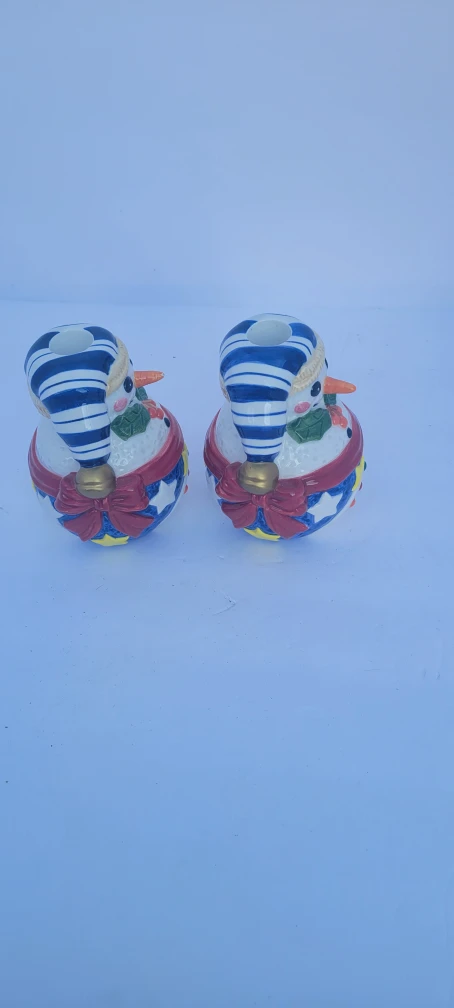Snowman Candle Holders (Pair) - photo 4