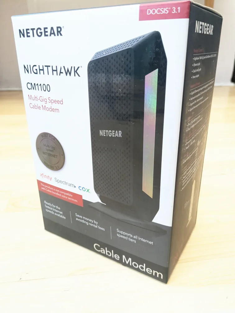 Netgear Nighthawk Multi Gig Speed Cable Modem image indicator(4)