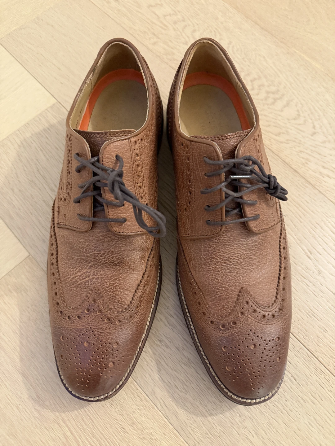Cole Haan GrandOS Brown Leather Oxfords - photo 2