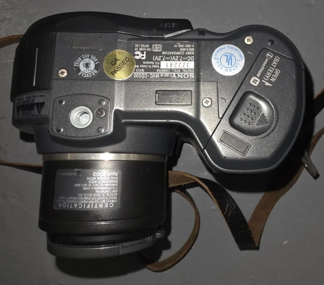 Sony Mavica MVC-CD500 image indicator(3)