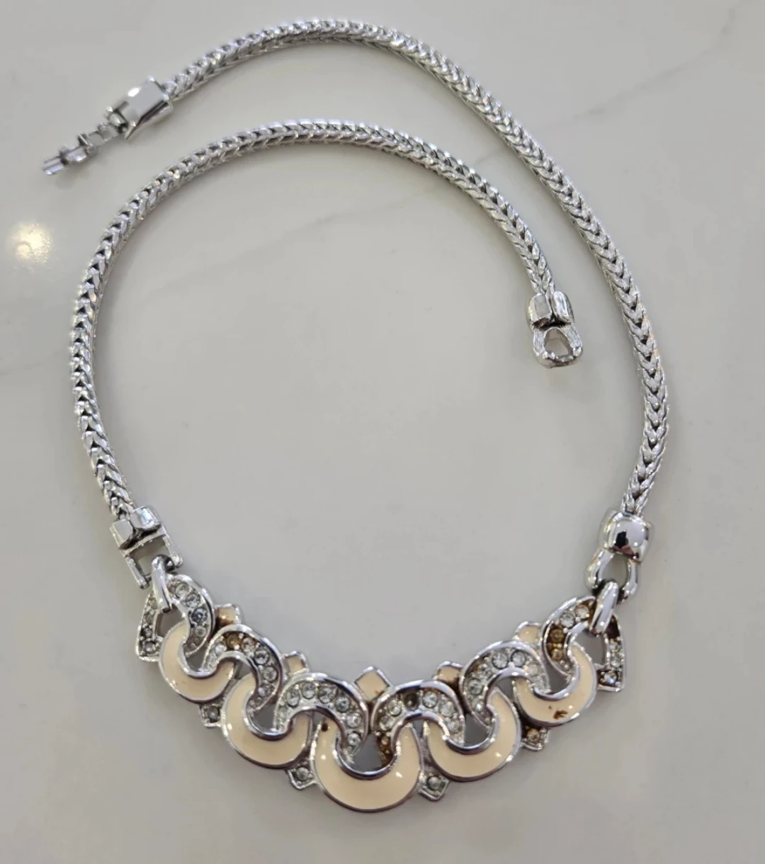 Vintage Silver-Tone Necklace - photo 2