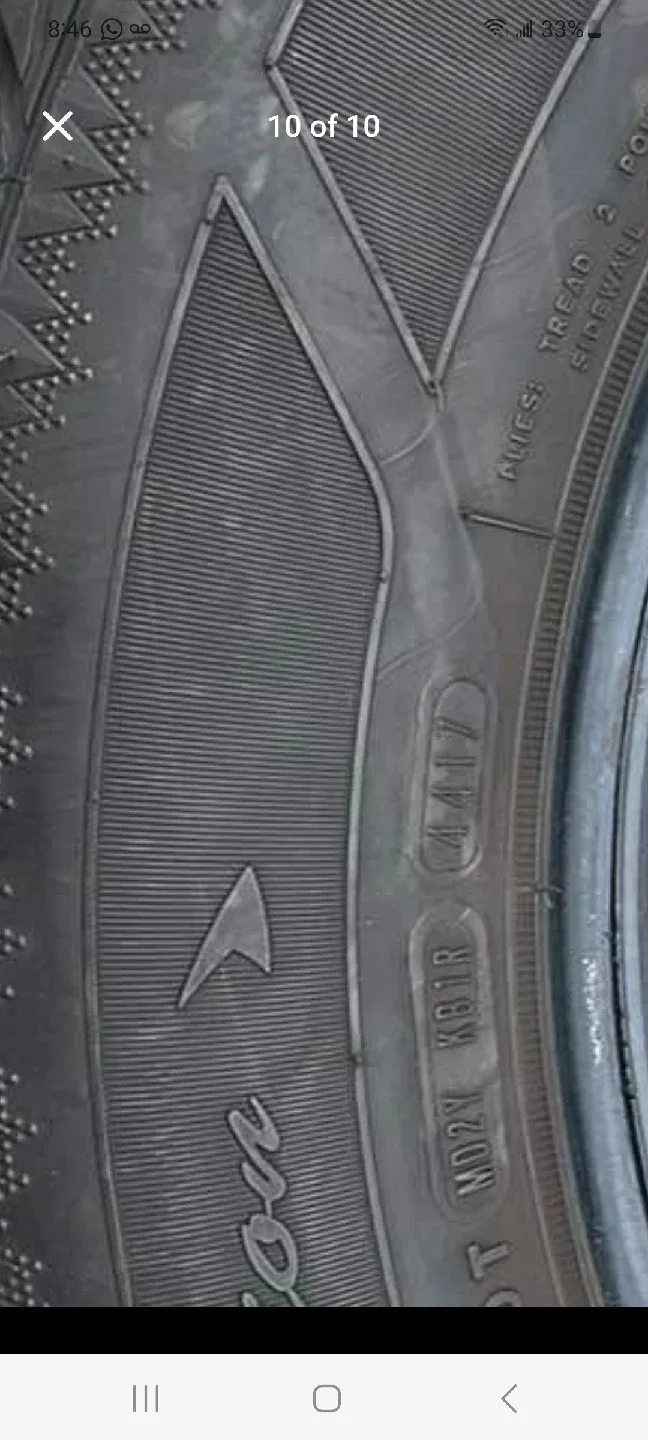 Nokian WR G4 Tire - 225/55R17 image indicator(3)