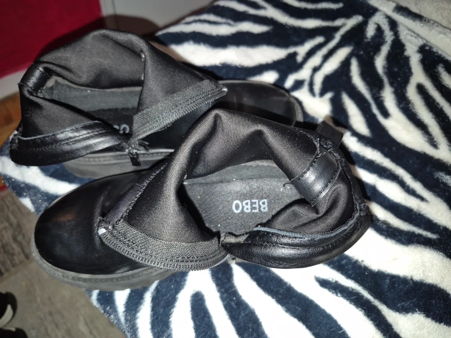 Girl's Black Bebo Ankle Boots image indicator(5)