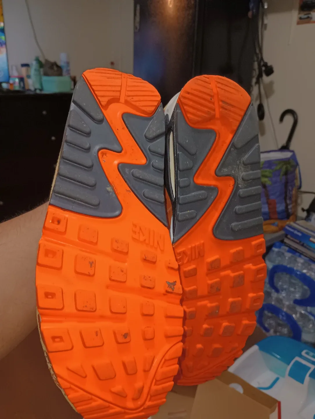 Nike Air Max 90 Camo Orange US 7.5 image indicator(4)