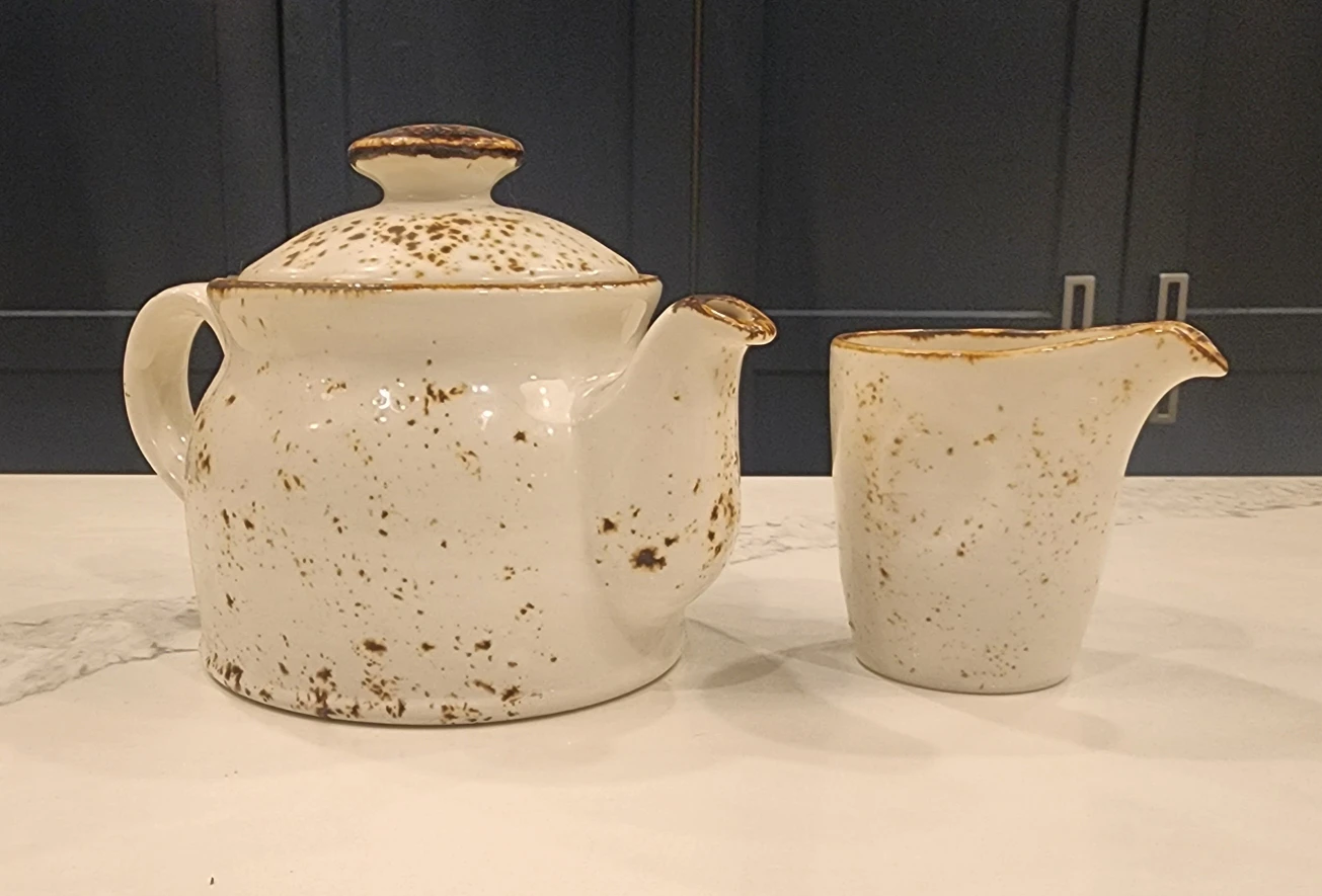 Steelite Craft Ceramic Teapot & Creamer Set - photo 2
