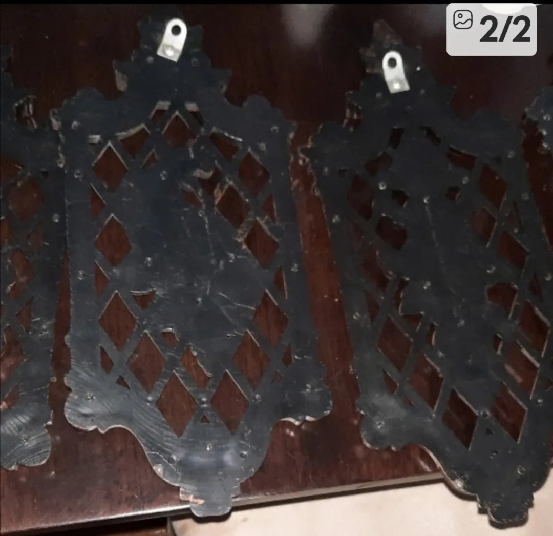 Vintage Wall Decor Plaques, Set of 4 image indicator(2)