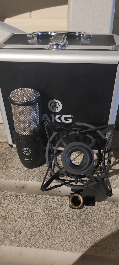 AKG P220 Condenser Microphone w/ Case
