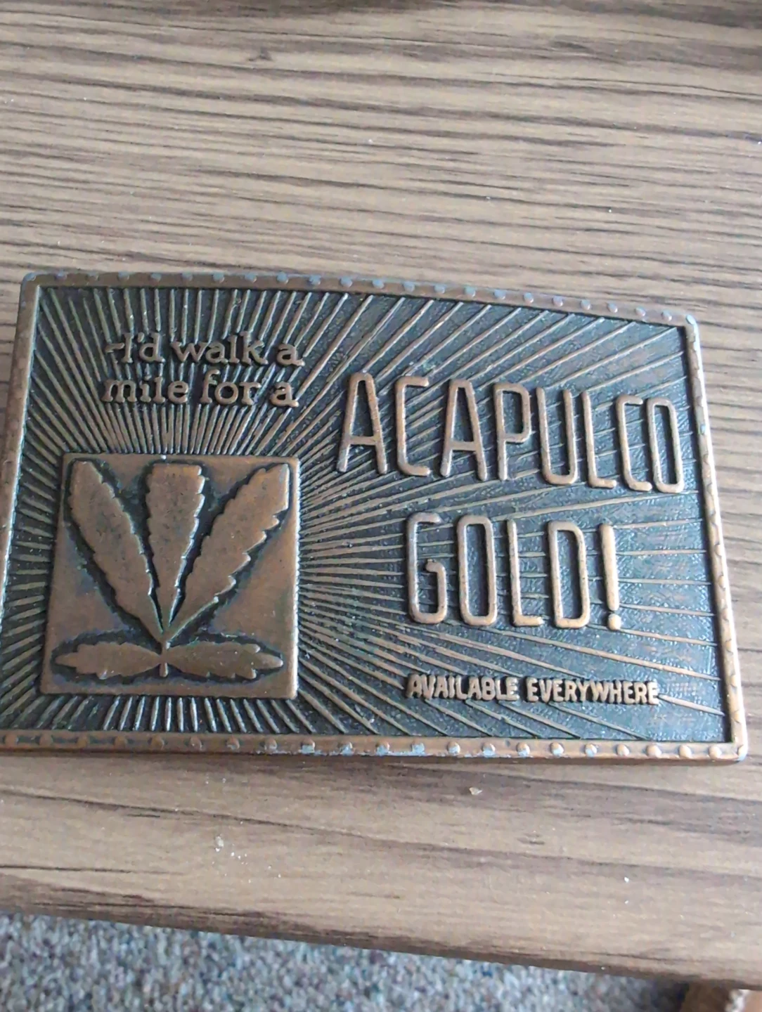 Vintage Belt Buckles - Miller, Crosman, Fishing, Acapulco - photo 3