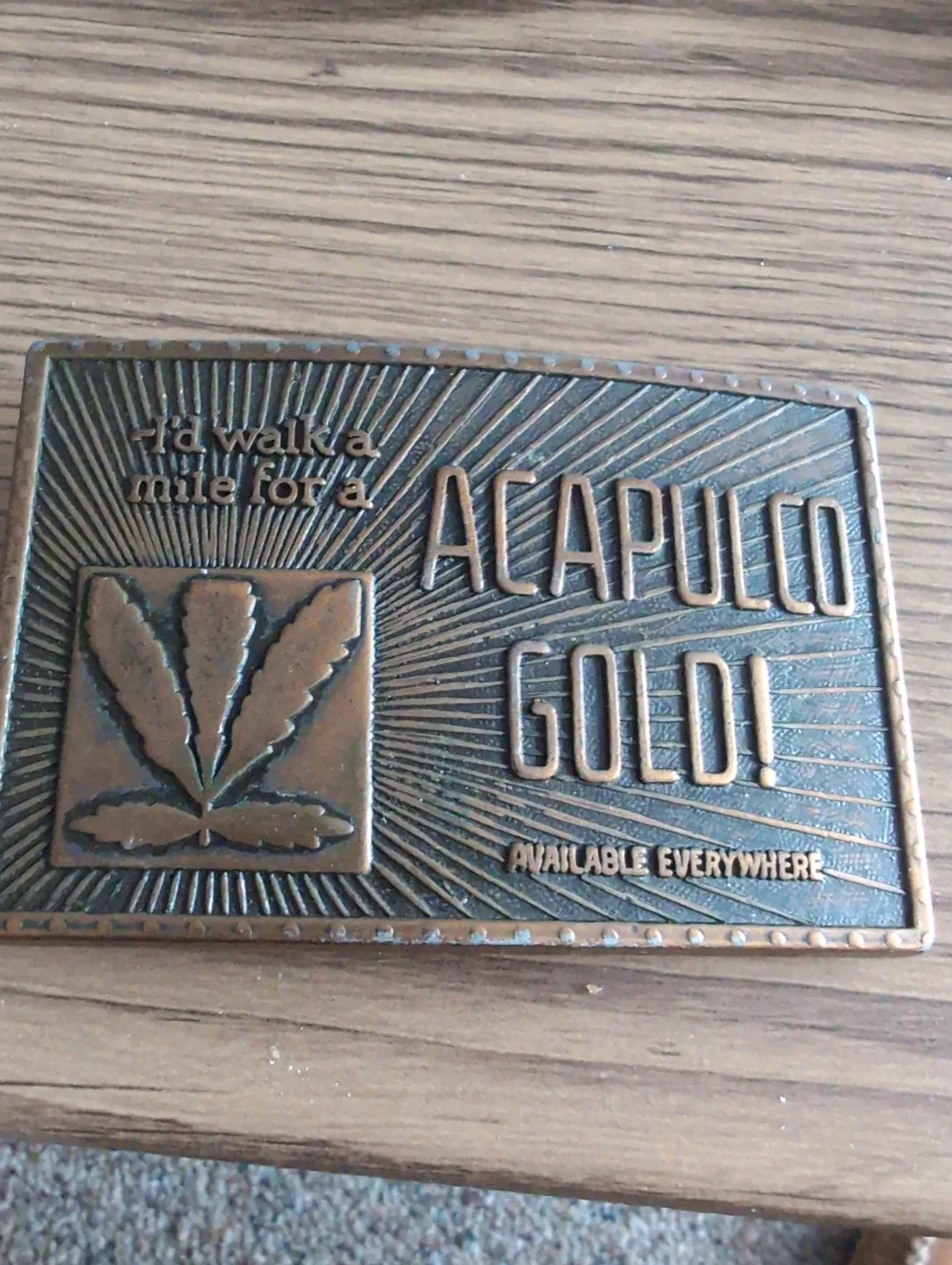 Vintage Belt Buckles - Miller, Crosman, Fishing, Acapulco image indicator(3)