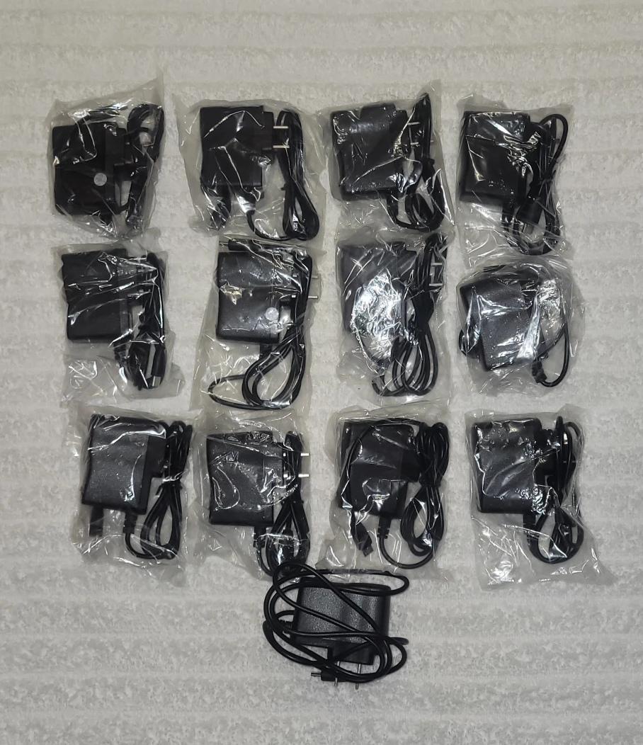 13 micro usb chargers, 3 ft cable
