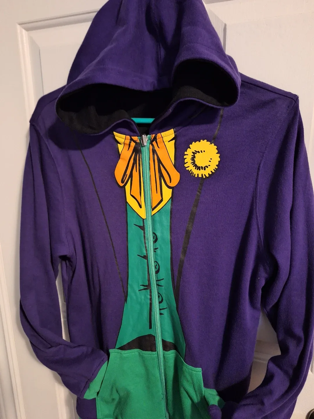New DC Comics Joker Reversible Hoodie, Size XL