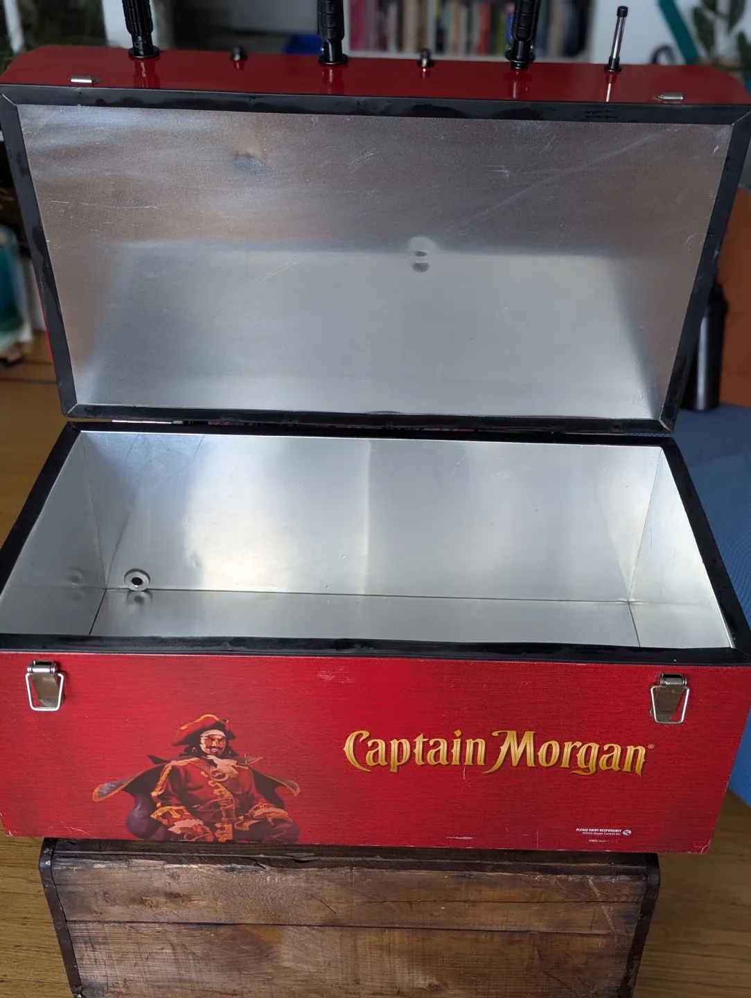 Captain Morgan Foosball Table cooler. image indicator(3)