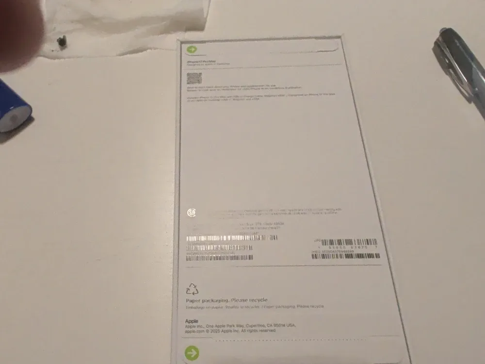 Apple iPhone 17 Pro Max - Blue 2 TB