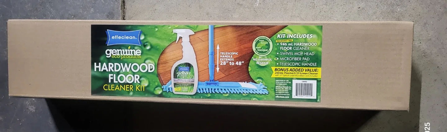 Effeclean Hardwood Floor Cleaner Kit - New