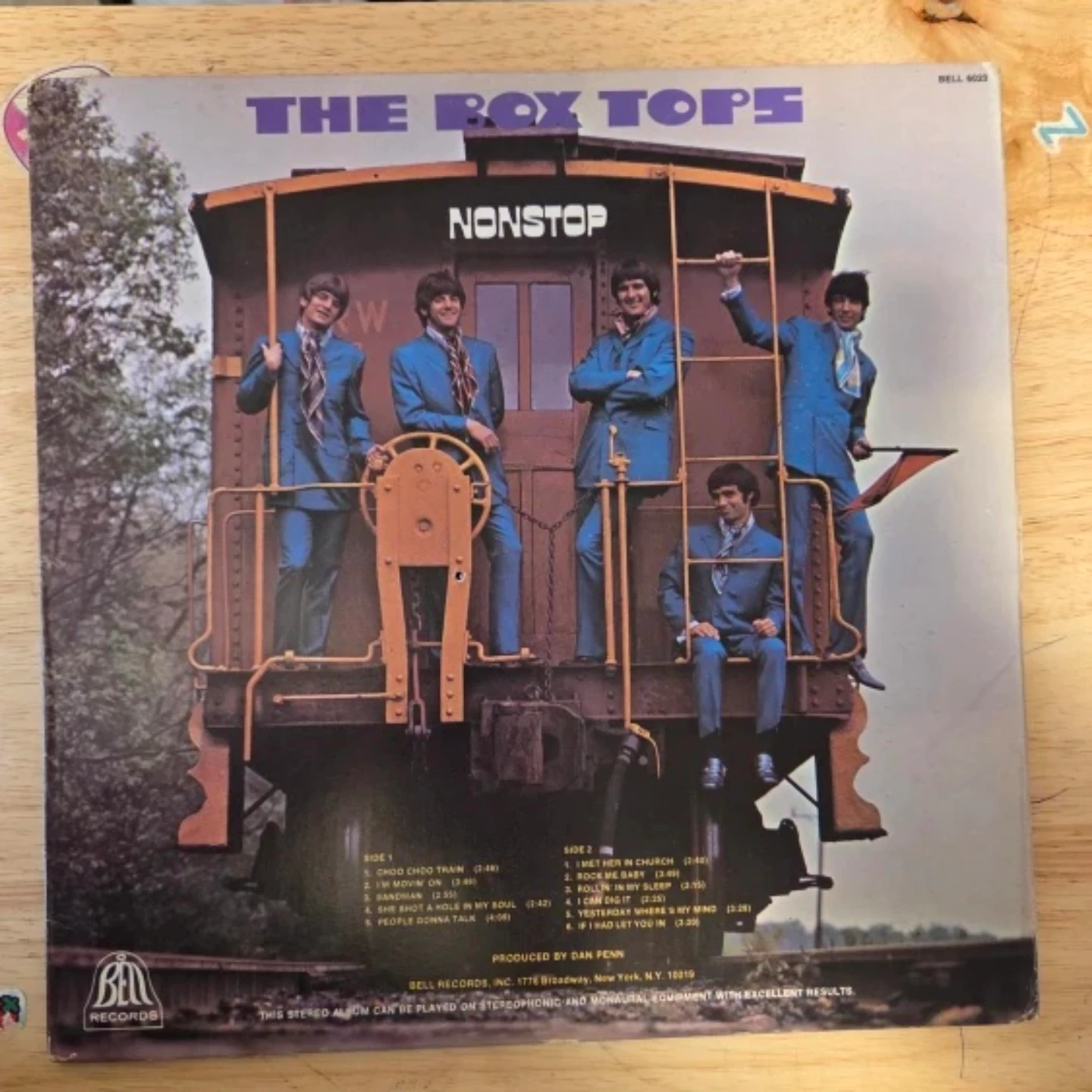 The Box Tops - Nonstop Vinyl Record - photo 3