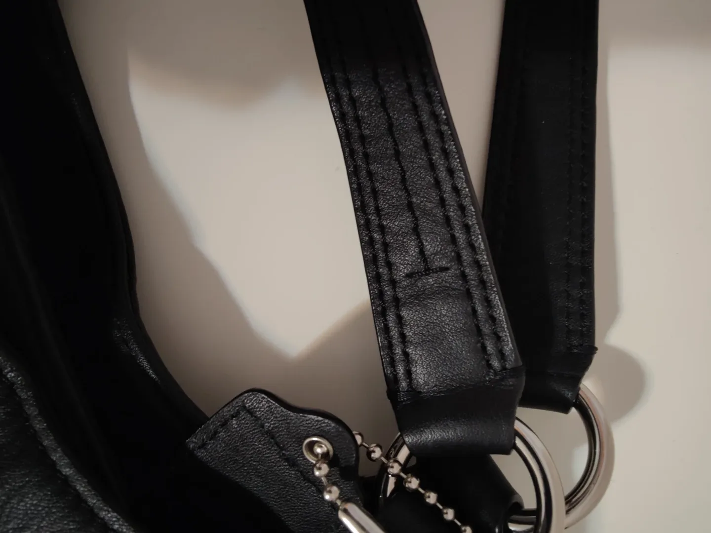 Coach Black Hobo Bag NK1261-F22508 image indicator(4)