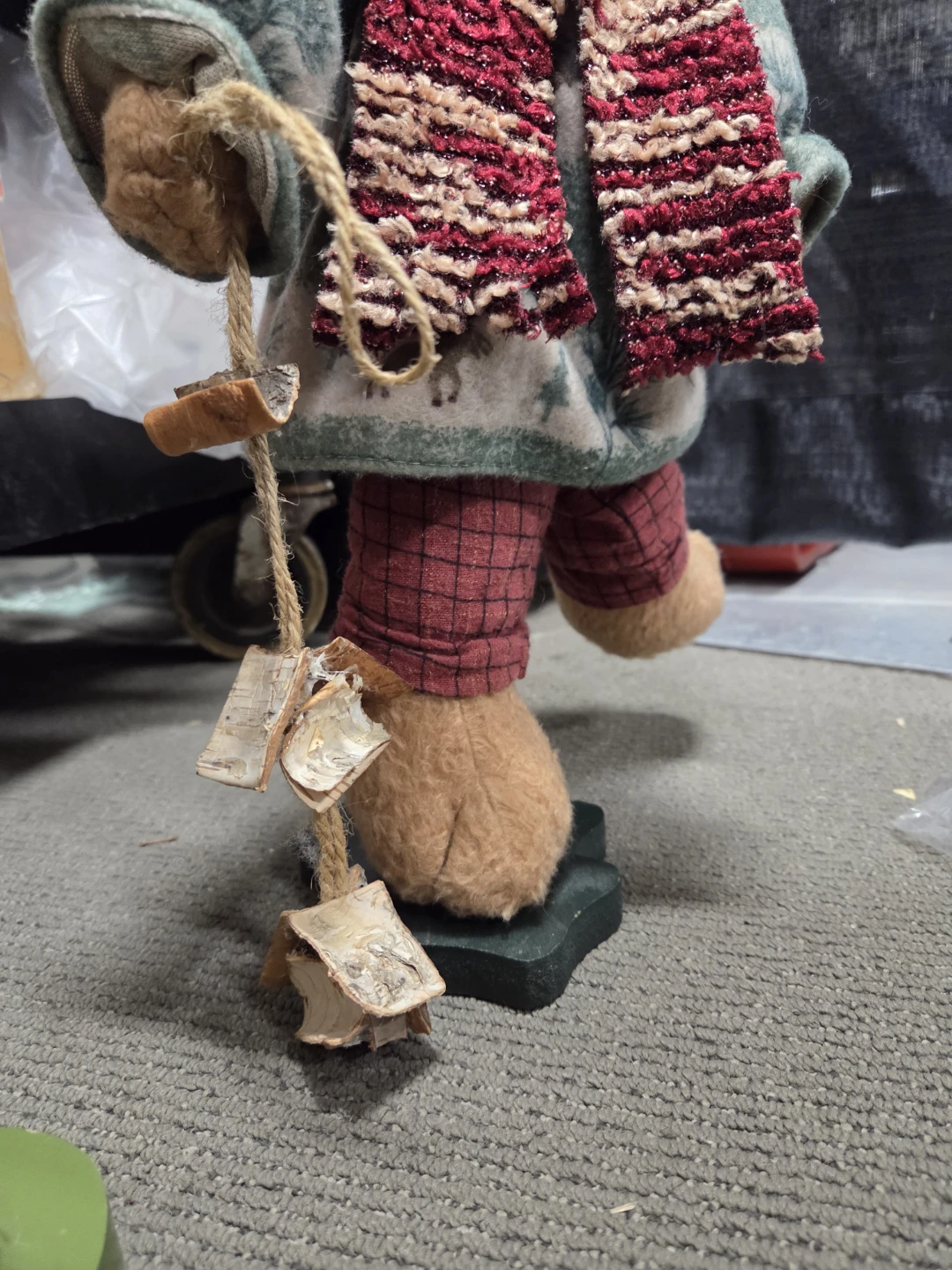 Christmas Bear & Snowman Figurines - photo 3