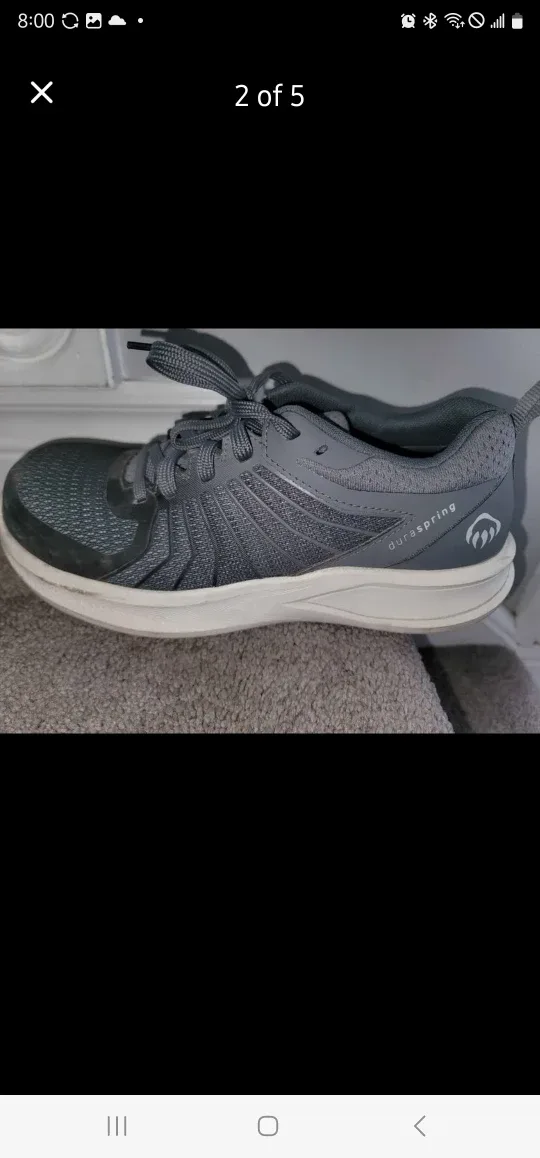 Wolverine Durashocks Gray Safety Shoes image indicator(2)