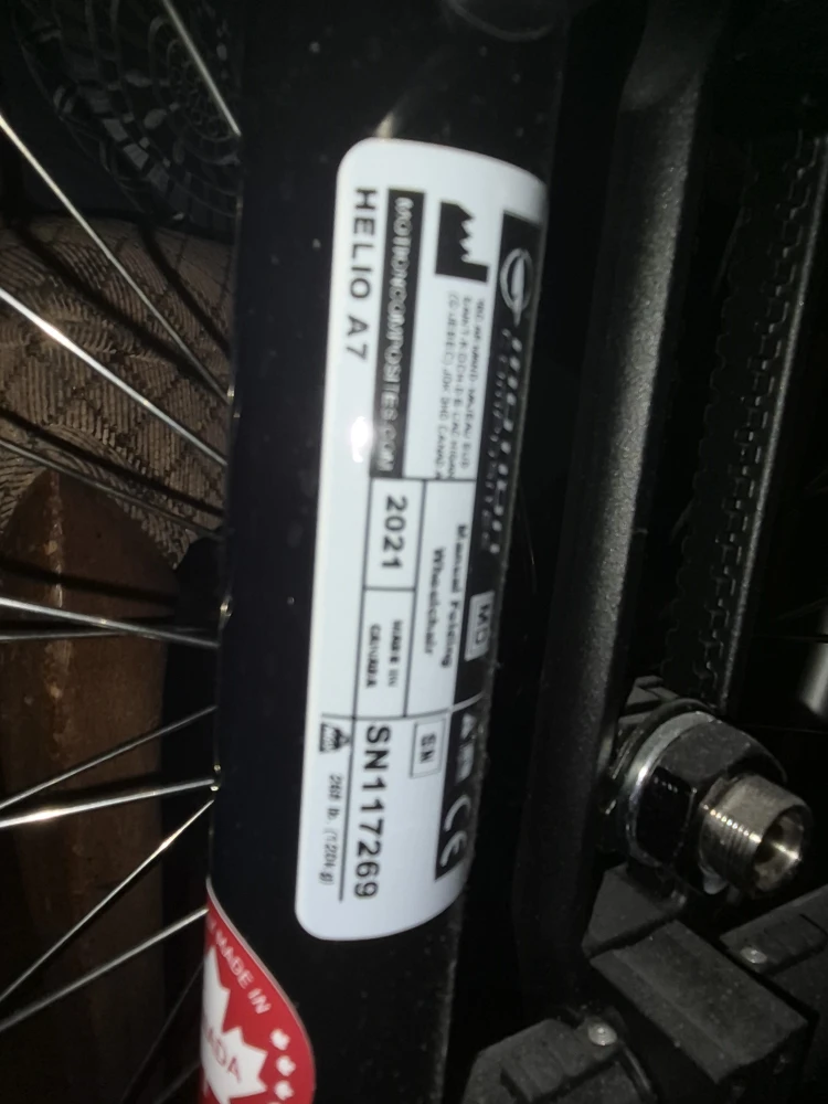Motion Composites Helio A7 Wheelchair - photo 3
