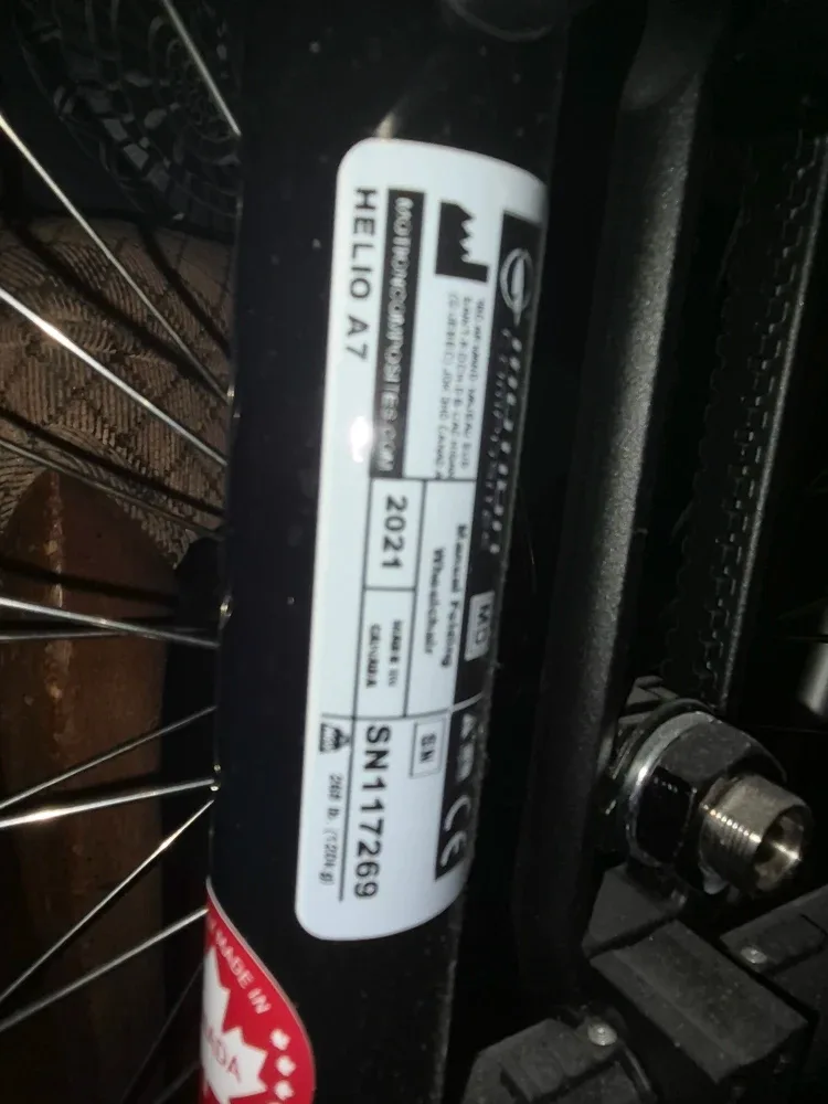 Motion Composites Helio A7 Wheelchair image indicator(3)