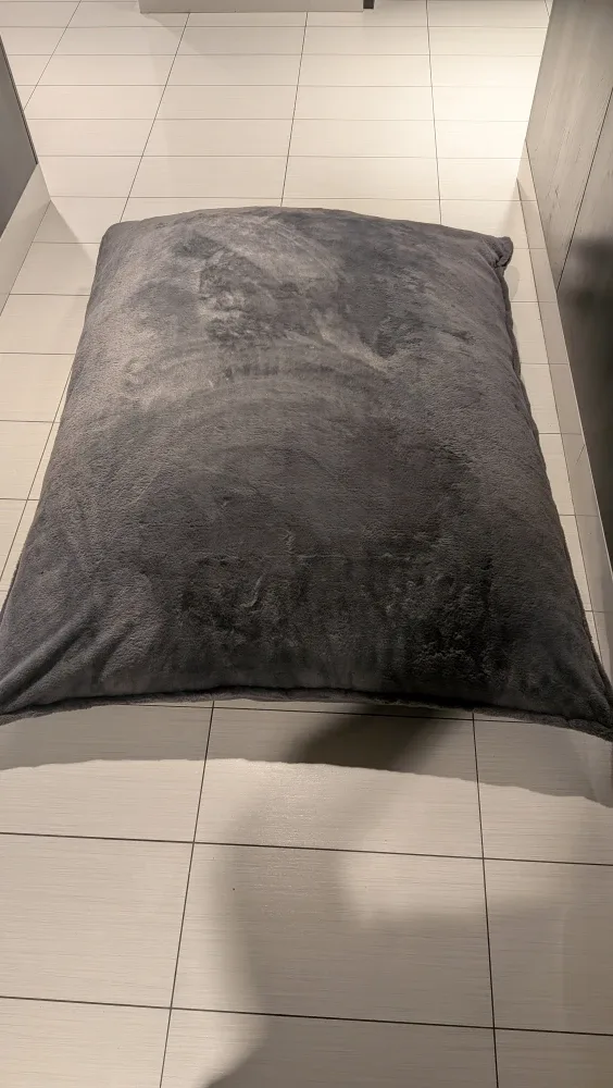 5.5 ft Grey Floor Pillow Lounger image indicator(3)