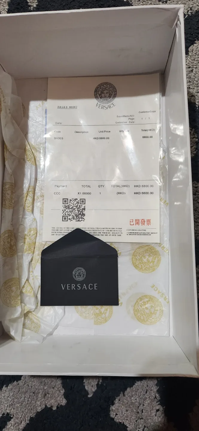 Versace Black Loafers Size 45 image indicator(6)