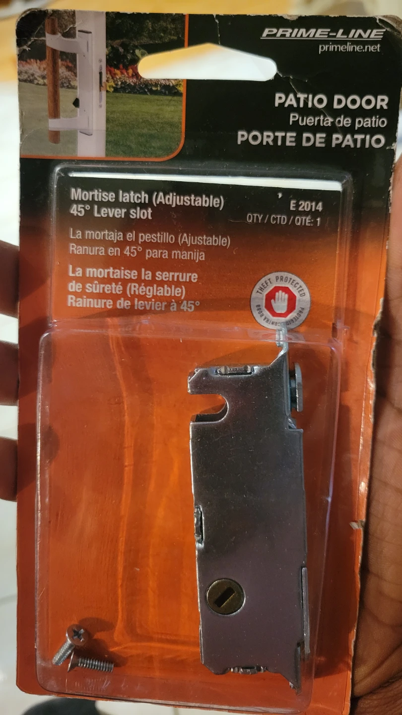 Patio Door Mortise Latch (Adjustable)