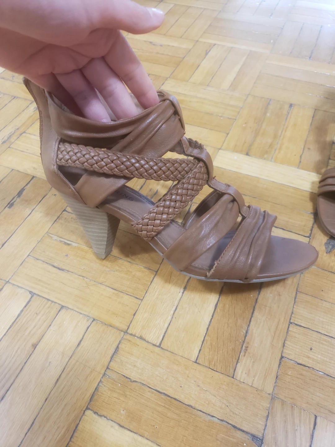 Call It Spring Brown Heels - Size 7