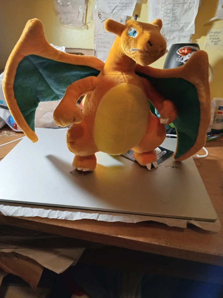 Stuffed Animal: Small Charizard Plush Toy - photo 3