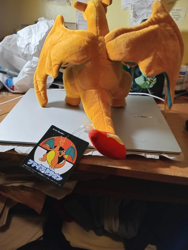 Stuffed Animal: Small Charizard Plush Toy - photo 4
