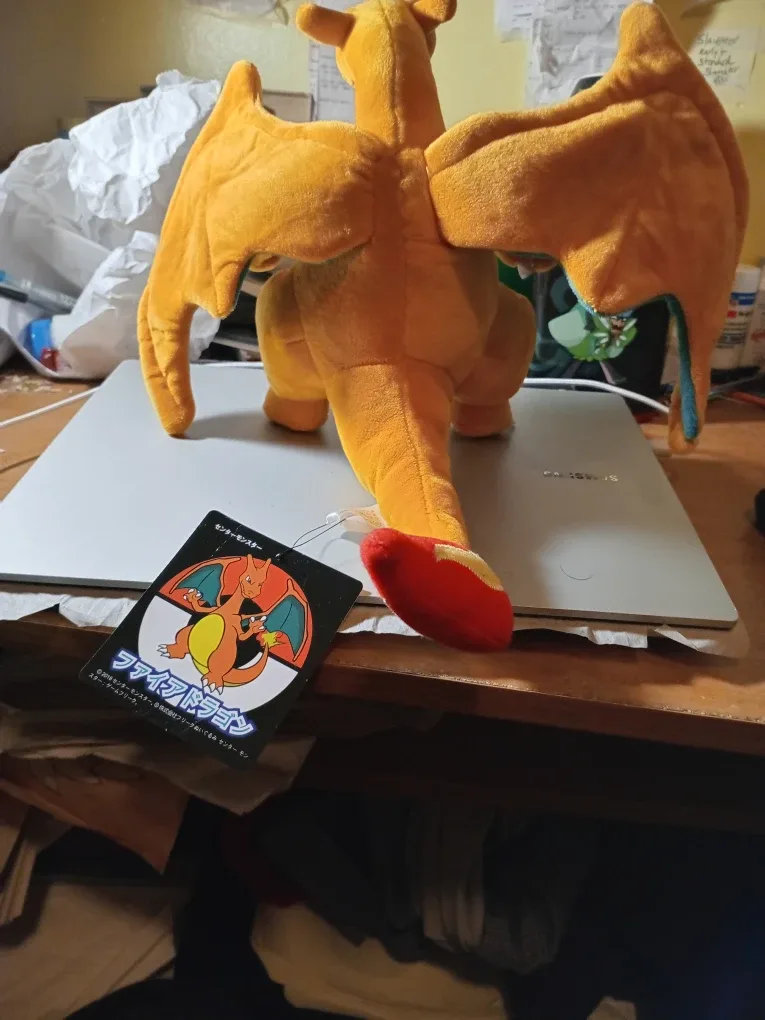 Stuffed Animal: Small Charizard Plush Toy image indicator(4)