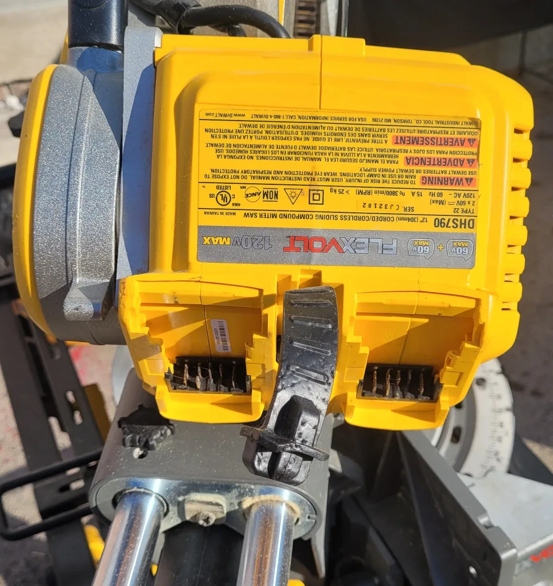 120 FLEX VOLT MITRE SAW image indicator(5)