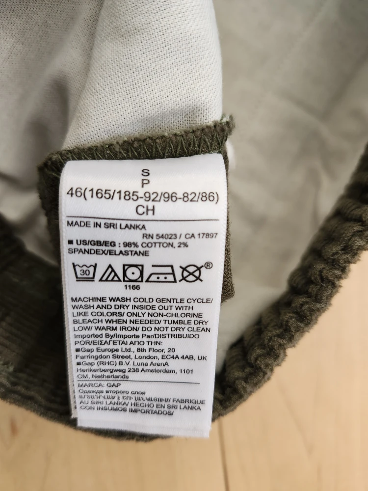 Gap Corduroy Joggers - Size S - photo 3