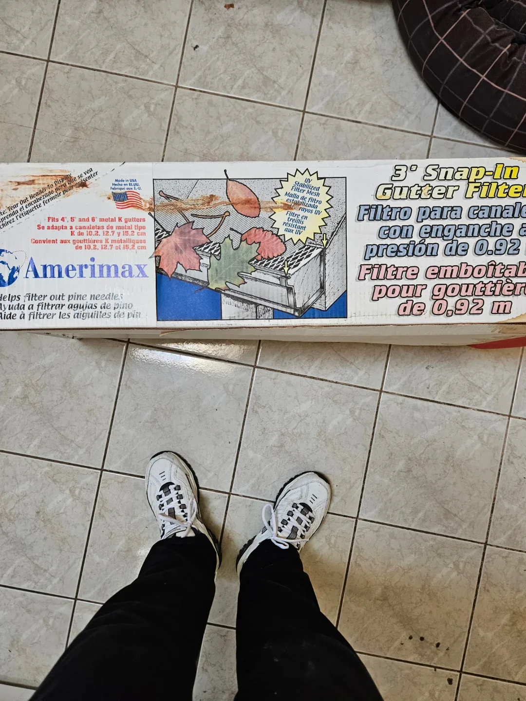 Amerimax 3' Snap-In Gutter Filter image indicator(6)